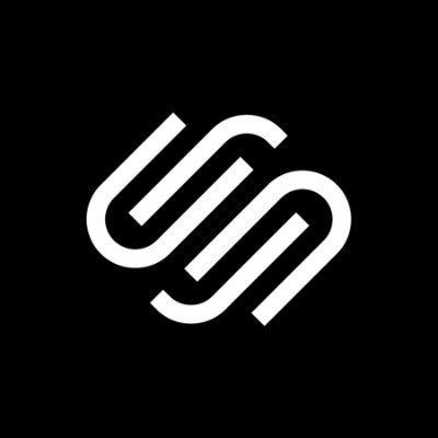 Ikon med logotyp för SQUARESPACE Ikon med logotyp för SQUARESPACE
