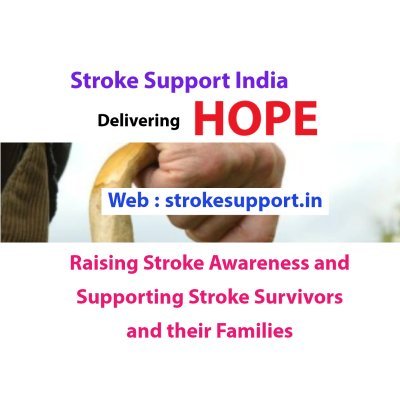 strokesupportin's profile picture. Telegram Global Stroke Support Group : https://t.co/SOaUAijGwm . Mission : Raising Stroke Awareness and Supporting Stroke Affected and families