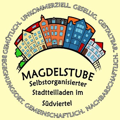 magdelstube's profile picture. Selbstorganisierter Stadtteilladen im Südviertel | Begegnungs- und Freiraum | genutzt & besucht von Einzelpersonen, Gruppen und Inis | Tweets aus dem Orgakreis