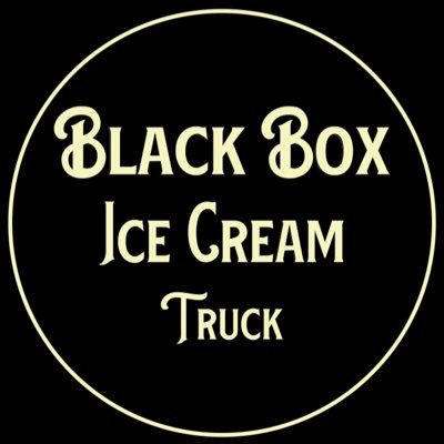 “Bruce” the Black Box Ice Cream Truck. Come follow us on a flavorful ice cream experience!