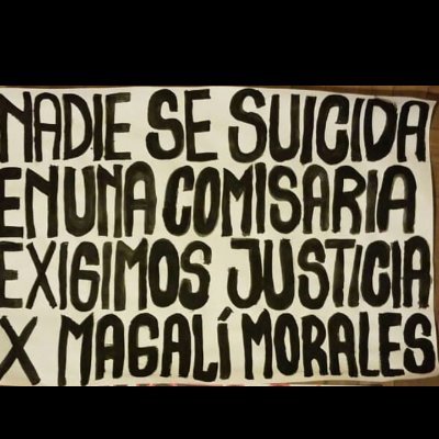 Pidiendo justicia hasta el final por Florencia Magali Morales