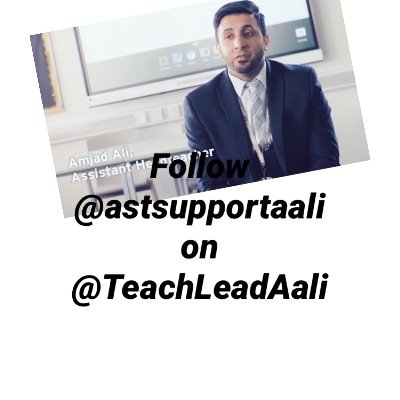 I am now @teachleadaali Profile