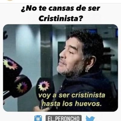 CRISTINISTA HASTA LOS HUEVOS..