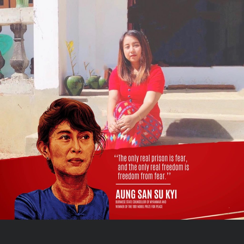 PhyoPhyoAung5's profile picture. Please help restore democracy and end violence in Myanmar by donating to our interim government CRPH