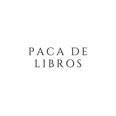 📖 Paca virtual de libros usados. 🚲 Envíos sostenibles dentro de la ciudad. 📚 Catálogo completo en Instagram: @pacadelibros