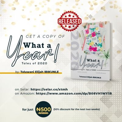 Saxophonist 🎷🎷
Agricultural Economist 👨‍🌾👨‍🏫👨‍💼
AAT 👨‍🎓
Writer 📝📝







What A Year! download link: https://t.co/KIJCVzKOOO