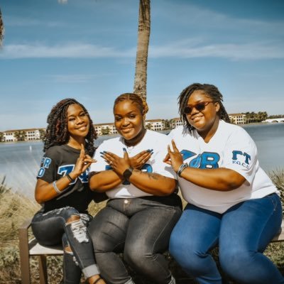 The 'Glamorous' Gamma Tau Chapter of Zeta Phi Beta Sorority, Inc. chartered at Florida Gulf Coast University on April 19, 2008 🕊💙🕊gammatauzphib@gmail.com