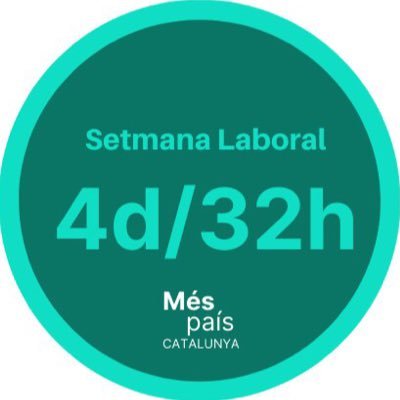 Campanya de per la jornada laboral de 4d/32h. Menys hores⏳Més salut🧘🏻‍♀️ Més verd💚 Més llibertat✊