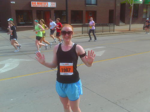 Ethan's mom. I like to think I can run. Blood donation getter.