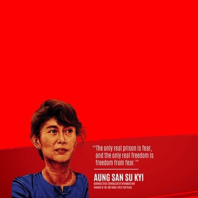 We Stand With Daw Aung San Su Kyi