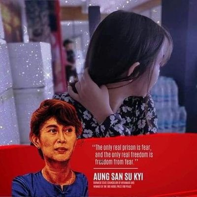 we stand with saw aung San su kyi