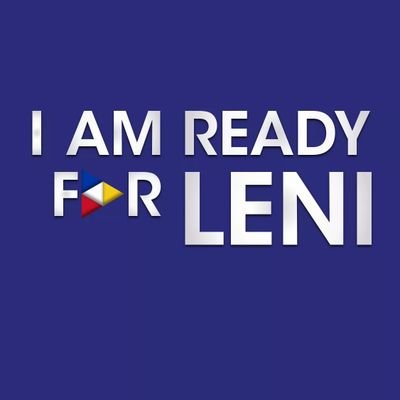 IAmReadyForLeni's profile picture. Tara pirma na https://t.co/bqmQ5jMYKY

 Volunteer na
https://t.co/DRVuIiVtxD