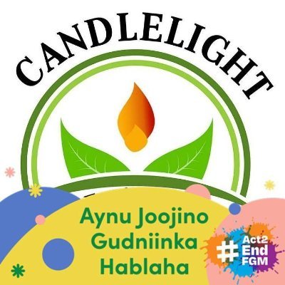 The official Twitter account of @Candlelightsom Anti-FGM/C Campaign. We are committed to eradicate the deadly deep-rooted culture in our community.