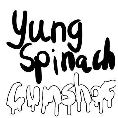 YungSpinachYT's profile picture. Musical Mastermind, always ahead of the era.
Find me on Spotify!
The songs I post on twitter are often shortened or sped up because of the 2:20 video limit