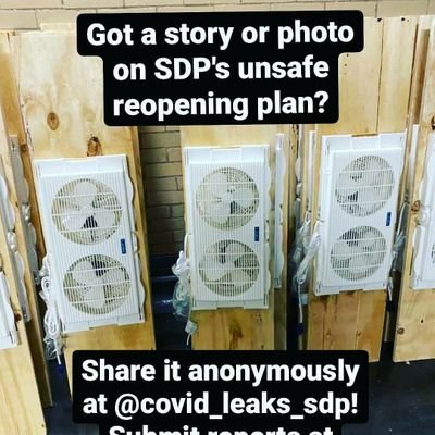 Sharing stories of unsafe COVID reopening in Philly schools. Submit anonymous reports & photos at https://t.co/6BFlLn9y86. On instagram at @covid_leaks_sdp.