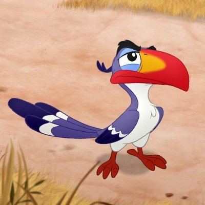 Zazu - Kings Royal Servant & Advisor: @RealSimbaTLK94 - Gives Morning report-❗️Always here ❗️- Mate: @QueenJasu1- Patrols the Pride Lands #TheLionKing