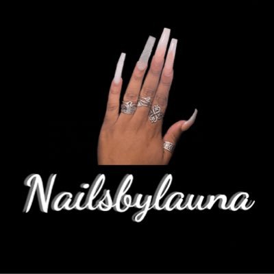 Future Nail tech Self taught beginner Instagram @nailsbylauna