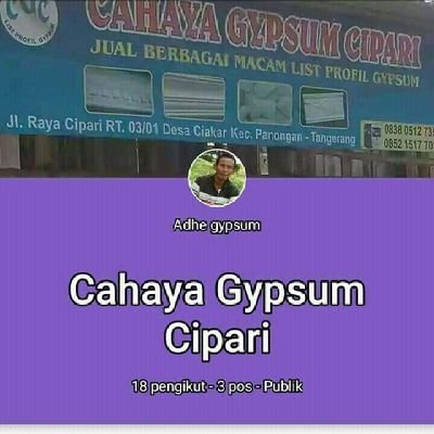 Cahaya Gypsum Cipari