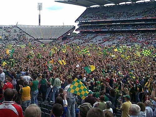 Football, golf, horse racing, hurling ,airplanes
