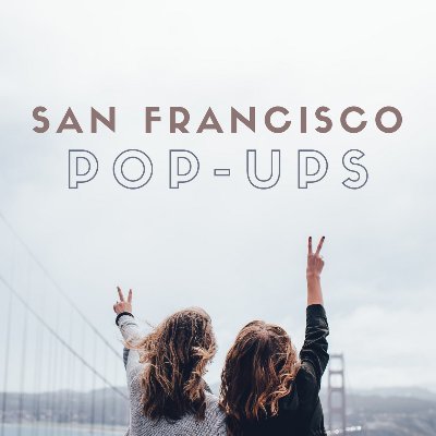 Keeping up with SF's Best Pop-Ups! Enjoy the latest and greatest SF local culture has to offer with pop-up restaurants, pop-up bars, pop-up events, and more.