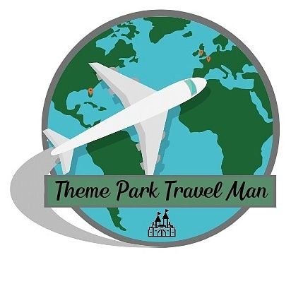 Theme park travel man