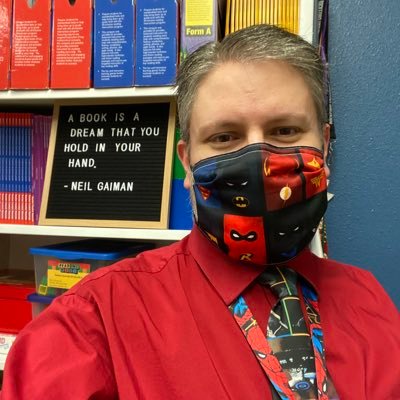 Literacy Instructional Coach at School District of Beloit. Reader, Comic Book Enthusiast, Helping connect students with books since 2005. Pronouns: he, his, him