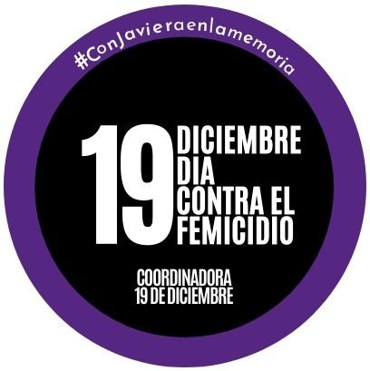 La Coordinadora 19 Diciembre nace como un espacio de memoria que tiene como  objetivo principal instaurar el DÍA NACIONAL CONTRA EL FEMICIDIO.