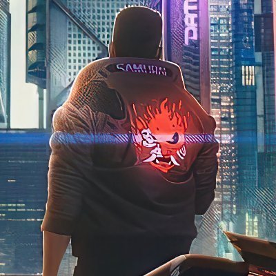 Cyberpunk 2077 Wallpaper for Phone - Samurai Logo Backgrounds 🦾🔥