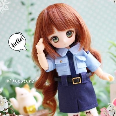 みくちゅーるです。オビツ11/ピコPサイズの小さなドール服を制作。猫３匹と小5のオカン。無言フォロー歓迎♡
#みくちゅーる 使って下さい
【Instagram】https://t.co/p5unrbr7ge
【BOOTH】https://t.co/9qfrIvsbRc