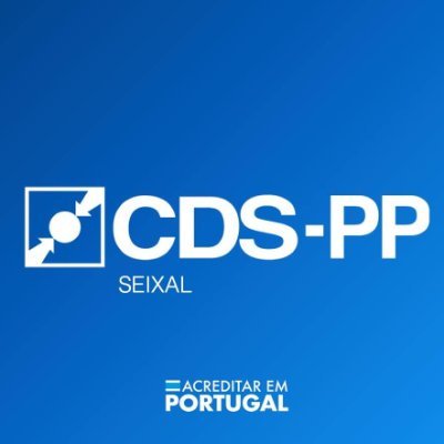 CDSPPSEIXAL's profile picture. Twitter Oficial do CDS-PP Seixal
