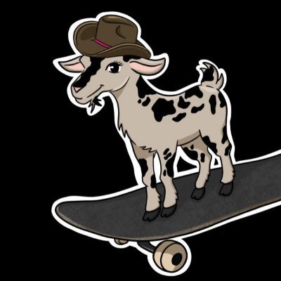 she was a skater goat. she said cya later goat ✌️ @famfriendlylive assistant to the manager • Ephesians 3:20