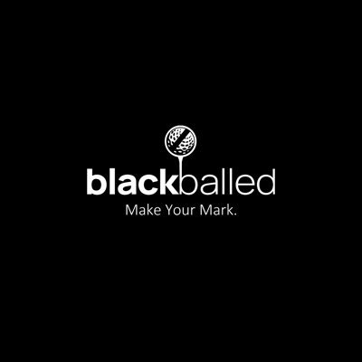 The only thing subpar is the scorecard! ⛳️ Switch it up & Make Your Mark. #BlackballedGolf