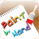 PaintByHand is an awesome iPad app for kids (or any age) to express their creativity.  Create works of art using your fingers and share your art with friends