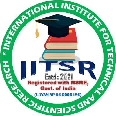 IITSR is a registered with Ministry of MSME, Govt. of India (UDYAM-AP-06-0006486) #ResearchConsultancy #ResearchAwards #JournalPublications