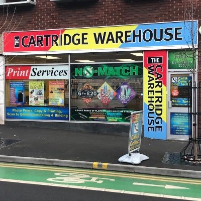 The Cartridge Warehouse is a leading retailer that has been established in Kidderminster for almost 18 yrs. We specialise in supplying ink and laser cartridges.