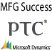 ERP+PLM=Manufacturing (MFG) Success! Go end to end with Microsoft and PTC’s Manufacturing Solutions to tie your entire organization together.