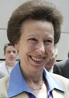 HRH Anne, Princess Royal. Daughter of HM Queen Elizabeth II, mother of some minor Royals and lover of horses (fictional)