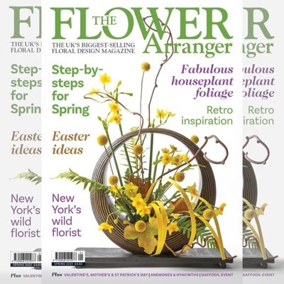 The Flower Arranger is the quarterly magazine of The National Association of Flower Arrangement Societies/NAFAS. Available in WHSmith, garden centres & online.