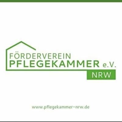 Wir sind der Förderverein zur Unterstützung einer #Pflegekammer in NRW, im Account möchten wir über das Thema Pflegekammer informieren und diskutieren! #pflege