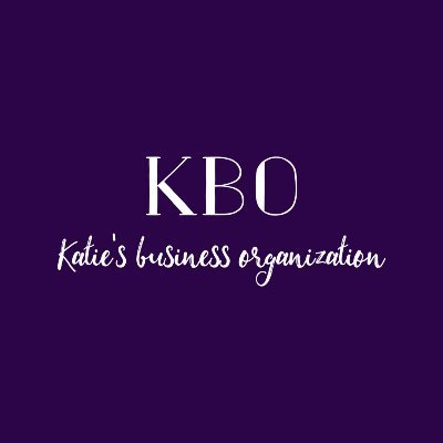 Katie's Business Organization