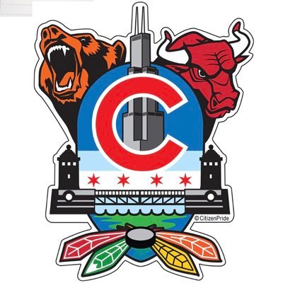 Fan of the Bears, Bulls, Blackhawks, Cubs and Indiana University