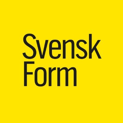 Svensk Form är en ideell medlemsförening med uppdrag från regeringen att främja svensk design, både nationellt och internationellt. Vi ger ut tidningen Form.