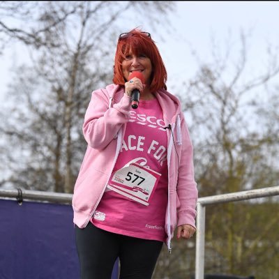 team support at Tesco and Community Champion massive campaigner for Race for Life and CRUK