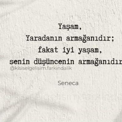 “Cahilde eksik olan akıl değildir, o kurnazdır; eksik olan ahlaktır. Cahil, güçlüdür. Kendi mutluluğundan başka hedefi olmayan insan kötü insandır.”

Tolstoy