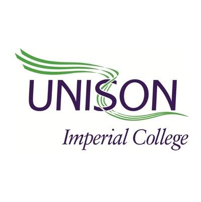 ImperialUnison's profile picture. We proudly represent @UNISONTweets members at Imperial College London. 🏫 Having a problem at work? ✉️ Get in touch: unison@imperial.ac.uk
