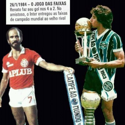 Perfil dedicado a contar a história da eterna busca do último clube virgem, nascido em 2006, para igualar as três Libertadores e o Mundial (1983) do Grêmio.