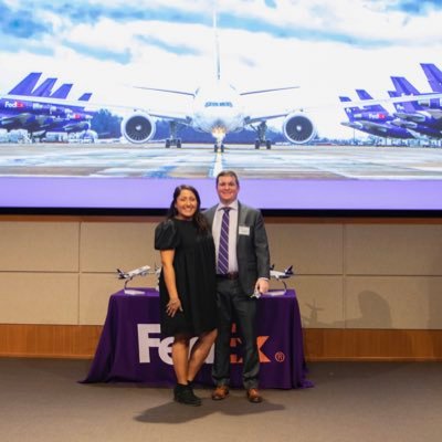hayesmaddox's profile picture. Flying purple and orange packages around the world.