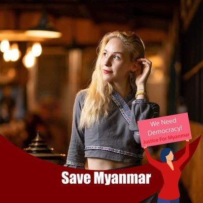 Johanna03836517's profile picture. German Model and Blogger in Myanmar 🌷✨