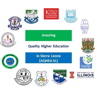 Assuring Quality in Higher Education in Sierra Leone #SPHEIR project
Developed & led by Sierra Leone's academics to support our HE institutions
Finished Dec '21