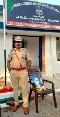 ACP Warangal, Warangal Commissionerate, Telangana State Police-India